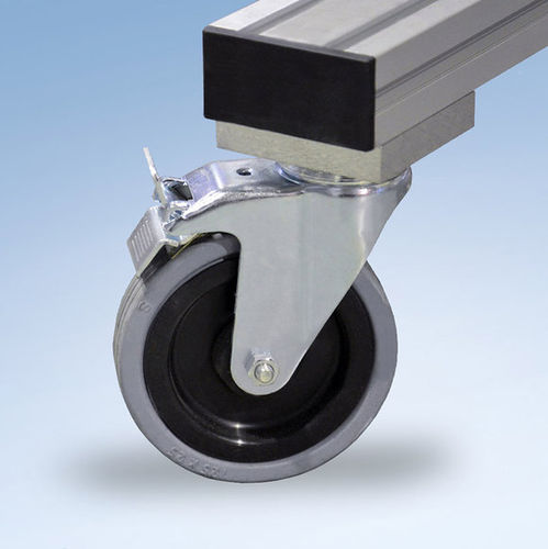 Bockrolle - Maschinenbau Kitz GmbH - mit Grundplatte / Industrie
