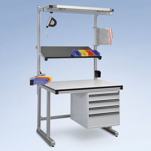 Industriearbeitsplatz - Maschinenbau Kitz GmbH - ergonomisch / Modular / höhenverstellbar