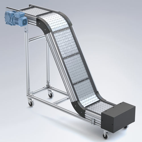 Modulbandförderer - KFS-P 2040.86 - Maschinenbau Kitz GmbH - schräg / Transport / modular