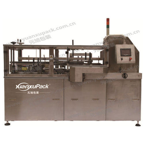 Automatischer Kartonaufrichter - YKX-03 - Yuanxu Packing(shanghai) Machinery Co., LTD - mit Klebeband / mit hohem Durchsatz