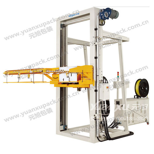 Halbautomatische Umreifungsmaschine - YK-04A - Yuanxu Packing(shanghai) Machinery Co., LTD - Paletten / horizontal
