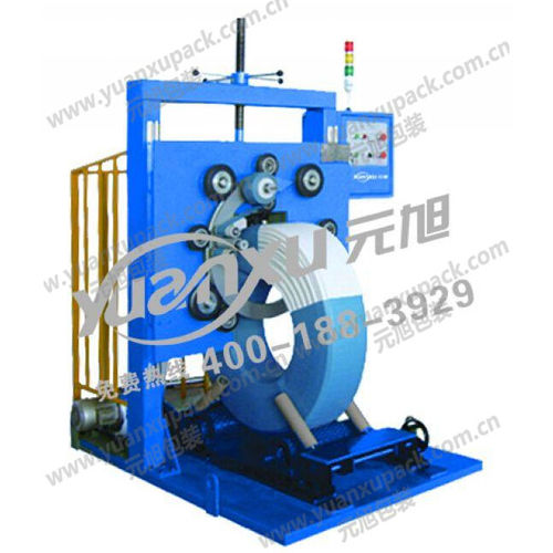 Vertikaler Stretchwickler - YK-HL Series - Yuanxu Packing(shanghai) Machinery Co., LTD - automatisch / für Drahtrollen / für PP-Rohre