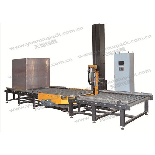 Stretchwickler mit Drehteller - YK1650F-CZ - Yuanxu Packing(shanghai) Machinery Co., LTD - automatisch / für Getränke / für elektrische Ausrüstung