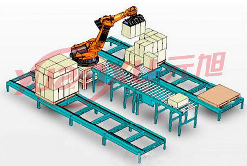 Palettierroboterzelle - YK-JQ - Yuanxu Packing(shanghai) Machinery Co., LTD