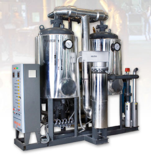 Drucklufttrockner durch Adsorption mit Wärme - DB series - Trident Pneumatics Pvt Ltd - kompakt / Niederdruck / Blowerventil