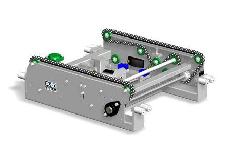 Kettenförderer - Soco System - horizontal / Transfer / Paletten