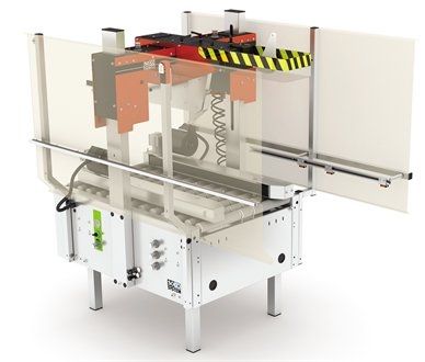 Doppelklappen-Kartonverschließer - FT-55/57 - Soco System - mit Klebeband