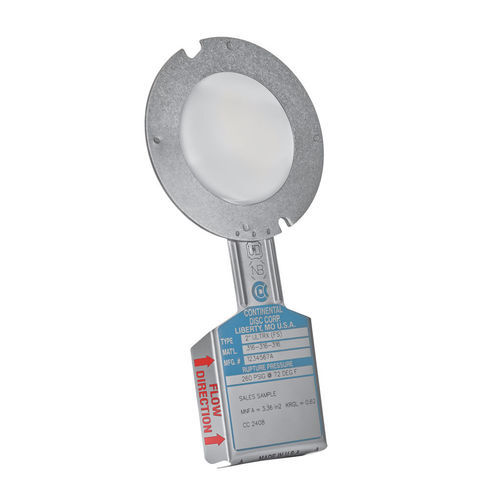 Invers-Berstscheibe - ULTRX™ - Continental Disc Corp. - mit flachem Sitz / Edelstahl / Ultraniedrigdruck