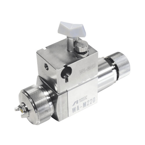 Spritzpistole - WA-M220-L series - Anest Iwata - für Farbe / automatisch / kompakt