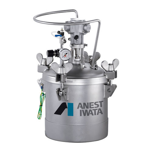 Umschlagbecken - PET series - Anest Iwata - Edelstahl / Druck / mit Rührer