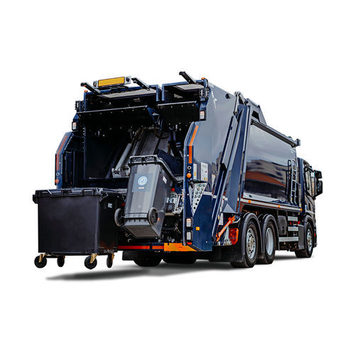 Hydraulischer Mülltonnenkipper - Viking - Dennis Eagle