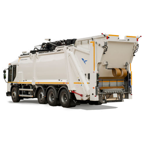 Hecklader-Müllwagen - Olympus - Dennis Eagle - Diesel / mit Kran