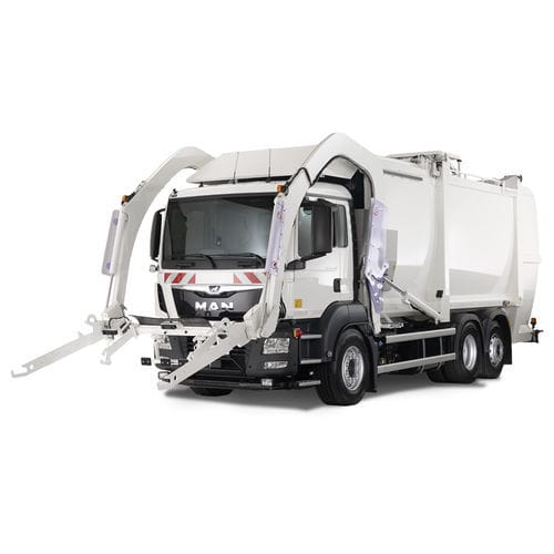 Frontlader-Müllwagen - MILLENNIUM XXL - Dennis Eagle - Diesel / mit Kippbehälter