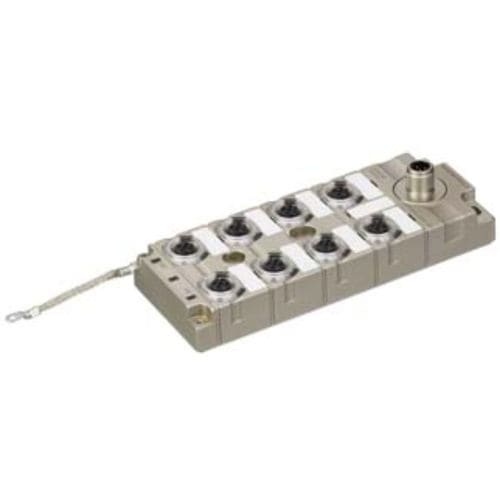 Ethernet-Switch / unmanaged - MD 708-21-82/D4-12 - Leuze - 8 Ports / Through-Hole / redundant