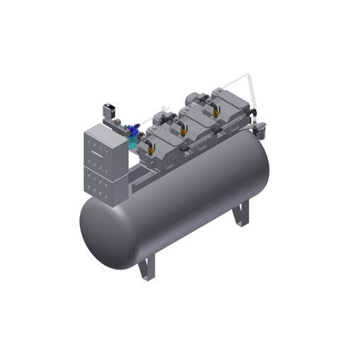 Geschmiertes Vakuumaggregat - MEDEVICE 3×41  - Srl - für medizinische Anwendungen