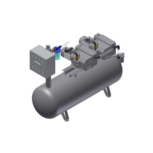 Geschmiertes Vakuumaggregat - MEDEVICE 2X61  - Srl - für medizinische Anwendungen