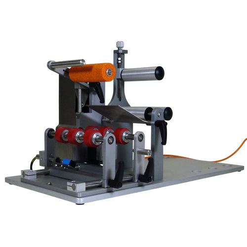 Etikettierer für Flaschen - AG1000F - godex - halbautomatisch / Dosen / für Töpfe