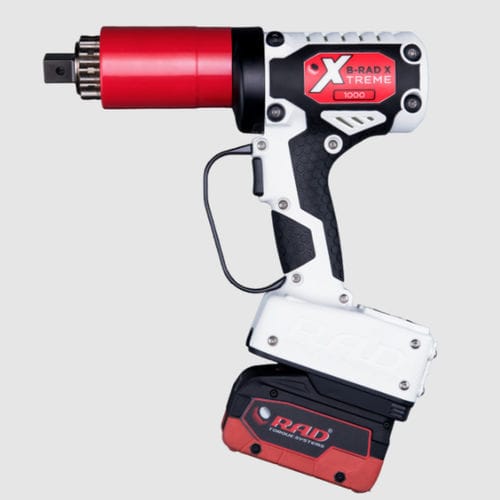 Akku-Drehmomentschlüssel - B-RAD X 1400-M - RAD Torque Systems - 1" / für Hochleistungsanwendungen / Pistolen