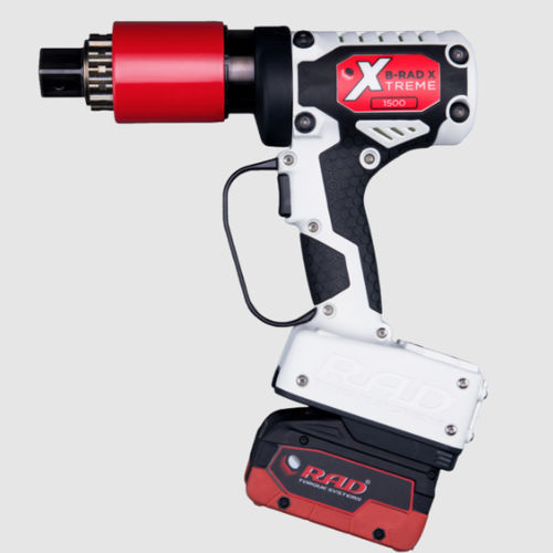 Akku-Drehmomentschlüssel - B-RAD X 2000-M - RAD Torque Systems - 1" / für Hochleistungsanwendungen / Pistolen
