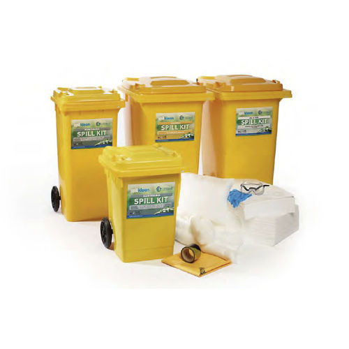 Kunststoff-Abfallbehälter - SK series - Fosse Liquitrol - für flüssige Produkte / mit Deckel / mit 2 Rädern