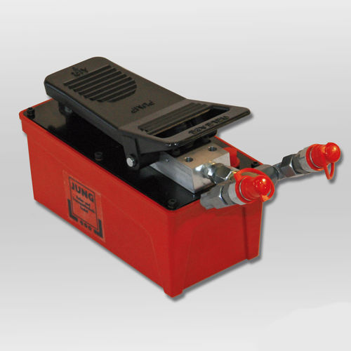 Druckluftbetriebene Hydraulikpumpe - JPL 15 - JUNG Hebe- und Transporttechnik GmbH - Pedal / regelbar