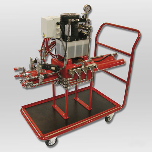 Hydraulikaggregat mit Elektromotor - JD 40 E+ VS - JUNG Hebe- und Transporttechnik GmbH - für Pakete / für Hubanwendungen / auf Reifen