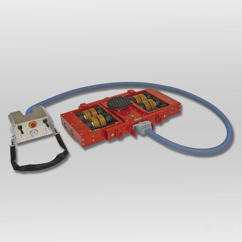 Druckluftbetriebenes Transportfahrwerk - JLA-p 15/30 G - JUNG Hebe- und Transporttechnik GmbH - für Schwerlast / für Transport / 360°