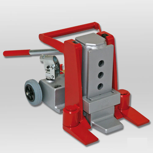 Hebebock / toe jack - JH 15 G plus - JUNG Hebe- und Transporttechnik GmbH - hydraulisch / 15 t / für Hubanwendungen