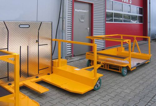 Handhubwagen - JDC 14 - JUNG Hebe- und Transporttechnik GmbH - für gefährliche Umgebungen / ex-geschützt / zum Laden