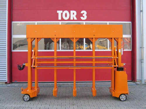 Transporter auf Rädern - JDC 10 Bridge 4 S - JUNG Hebe- und Transporttechnik GmbH - Hub