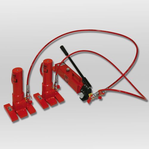 Hebebock / toe jack - JSET 20/3 - JUNG Hebe- und Transporttechnik GmbH - hydraulisch / 20 t / für Hubanwendungen