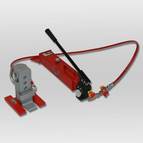Hebebock / toe jack - JSET 10/3 kurz - JUNG Hebe- und Transporttechnik GmbH - hydraulisch / 10 t / für Hubanwendungen