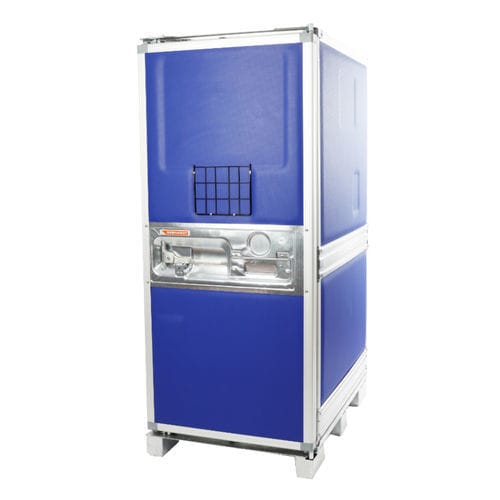 Transport-Isoliercontainer - Isotec® TBX 1000 Liter - GEBHARDT Logistic Solutions GmbH - für die Logistik / für Lebensmittel / für Fisch
