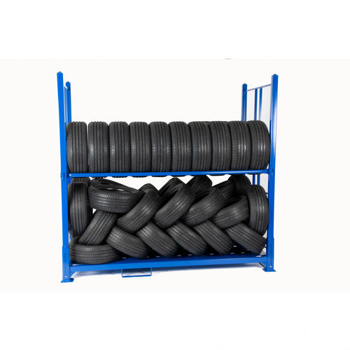Warenlager-Regal - ECOTIRErack® TR-EC-32 - GEBHARDT Logistic Solutions GmbH - Transport / dynamisch / für schwere Lasten