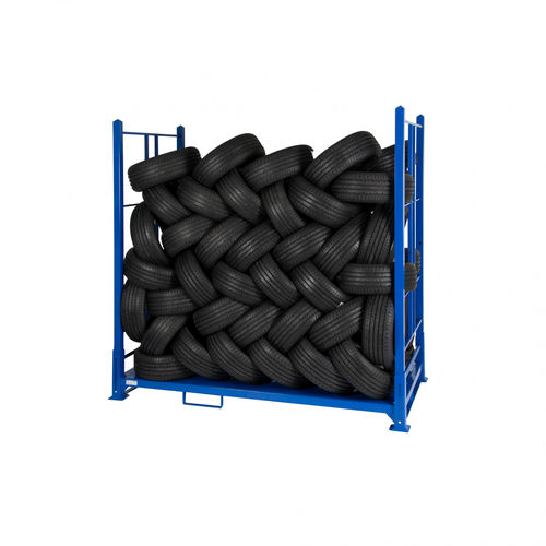 Warenlager-Regal - ECOTIRErack® TR-EC-05 - GEBHARDT Logistic Solutions GmbH - Transport / maßgefertigt / für Reifen