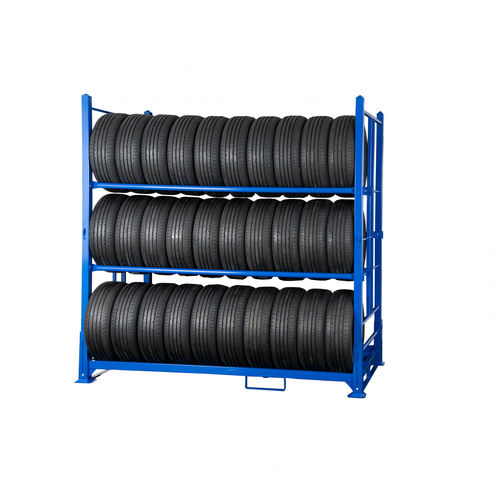 Warenlager-Regal - ECOTIRErack® TR-EC-12 - GEBHARDT Logistic Solutions GmbH - Transport / dynamisch / Etagen