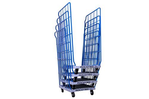 Mehrzweck-Rollcontainer - Rocotec - GEBHARDT Logistic Solutions GmbH - Kunststoffboden / schachtelbar / Metall