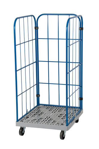 Mehrzweck-Rollcontainer - RBX - GEBHARDT Logistic Solutions GmbH - 3 Seitenwände / Kunststoffboden / Metall