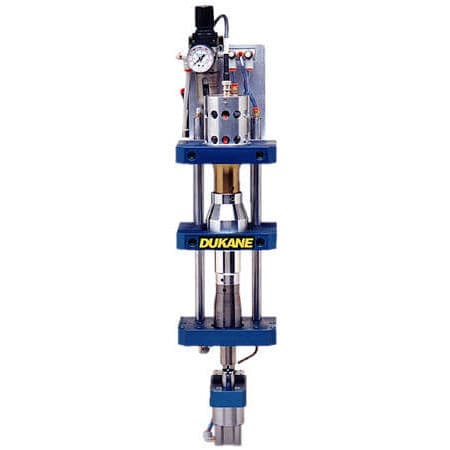 Kompakter Rollenschneider - UFF series - Dukane Intelligent Assembly Solutions - für Kunststofffolien / für Gewebe