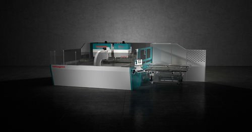 Pneumatischer Bieger - P4 series - SALVAGNINI - elektrisch / für Blech / automatisch