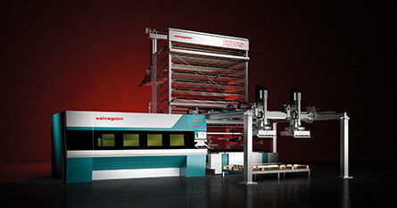 Industrie-Sortiersystem - MCU - SALVAGNINI - Laser / automatisch / für Teile