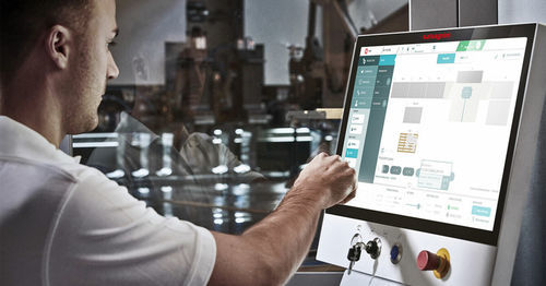 HMI mit Touchscreen - FACE - SALVAGNINI - Multi-Touch-Screen / programmierbar / High-Tech