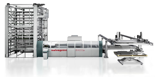 Scher-Stanzzentrum - S4Xe series - SALVAGNINI - CNC / servogesteuert / für Metall
