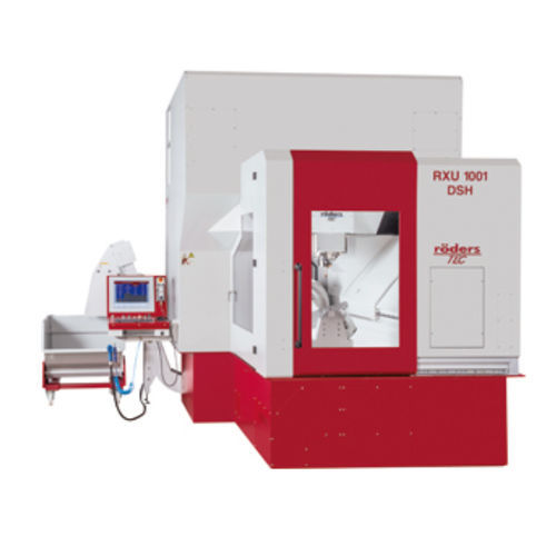 CNC-Bearbeitungszentrum / 5-Achs - RXU1001DSH - Roeders - vertikal / HSK A-63 / 24 Werkzeuge
