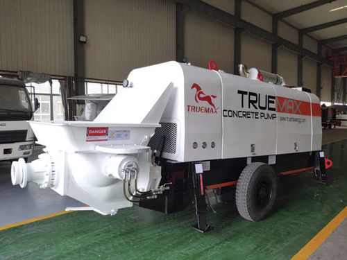 Anhängermontierte Betonpumpe - SP90.23.239D - Hangzhou Truemax Machinery & Equipment Cp.,Ltd - für Baustelle / elektrisch