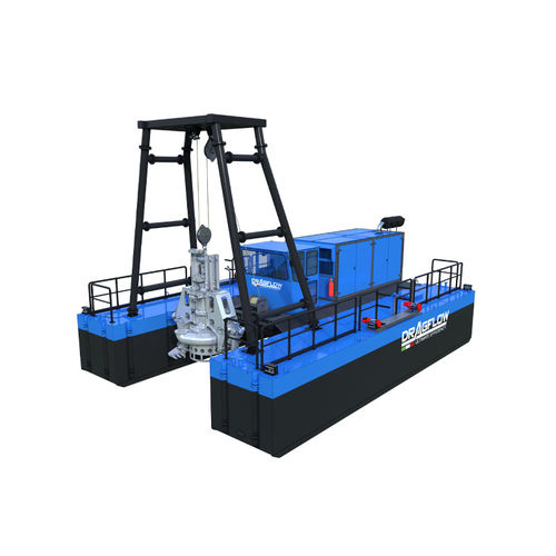 Hydraulisches Baggerschiff - DRH300 - DRAGFLOW - elektrisch