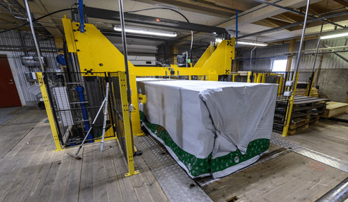Automatische Umreifungsmaschine - LP Z20 - SIGNODE - für Holzbrett / für Pressen / für Polyesterbänder