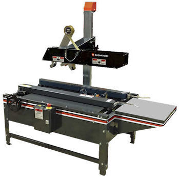 Doppelklappen-Kartonverschließer - LD-19SB - SIGNODE - mit Klebeband / halbautomatisch