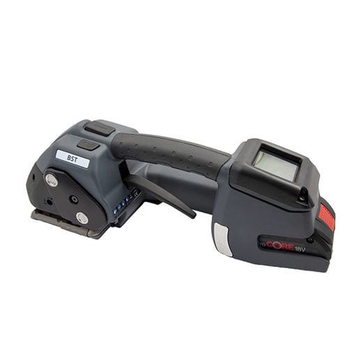 Manuelles Umreifungsgerät - BST - SIGNODE - batteriebetrieben / für Stahl-Spannreifen / halbautomatisch