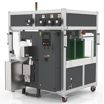 Vollautomatische 4-Seiten-Besäum und Umreifungsmaschine - Sig Corr-Flex series - SIGNODE - Paket / für Polypropylenbänder / 380V dreiphasig